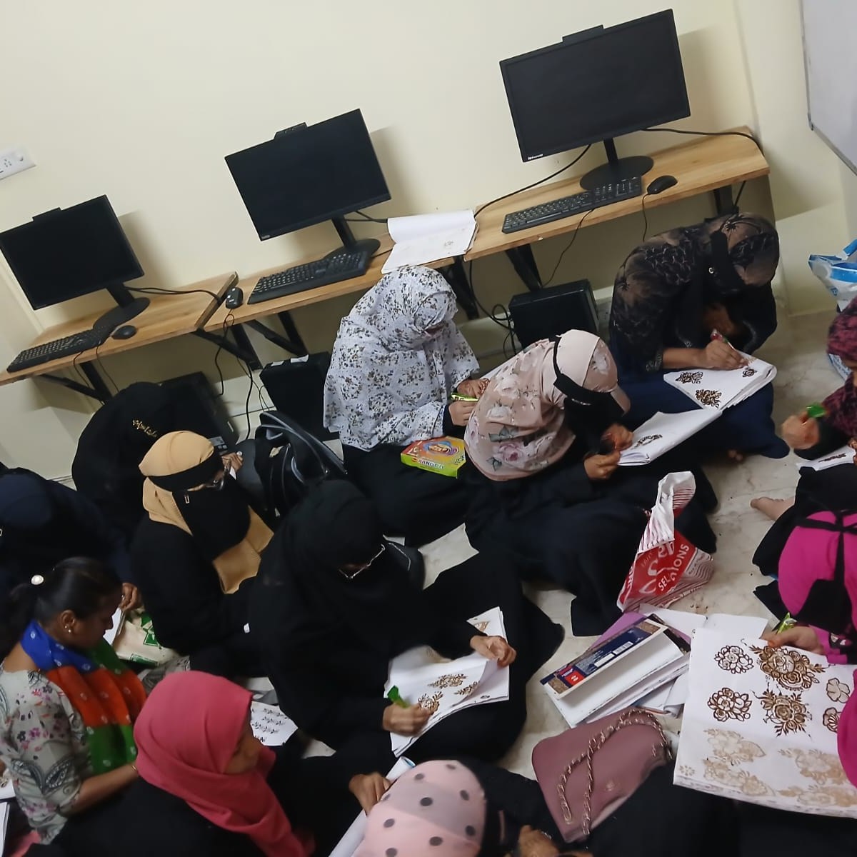 Tailoring and mehendi workshops