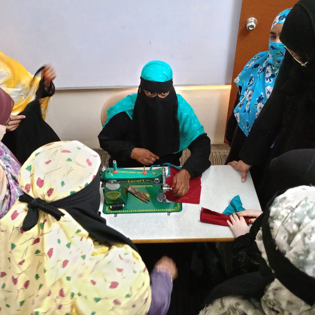 Tailoring workshop training session