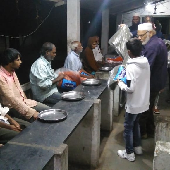 Relief kit distribution
